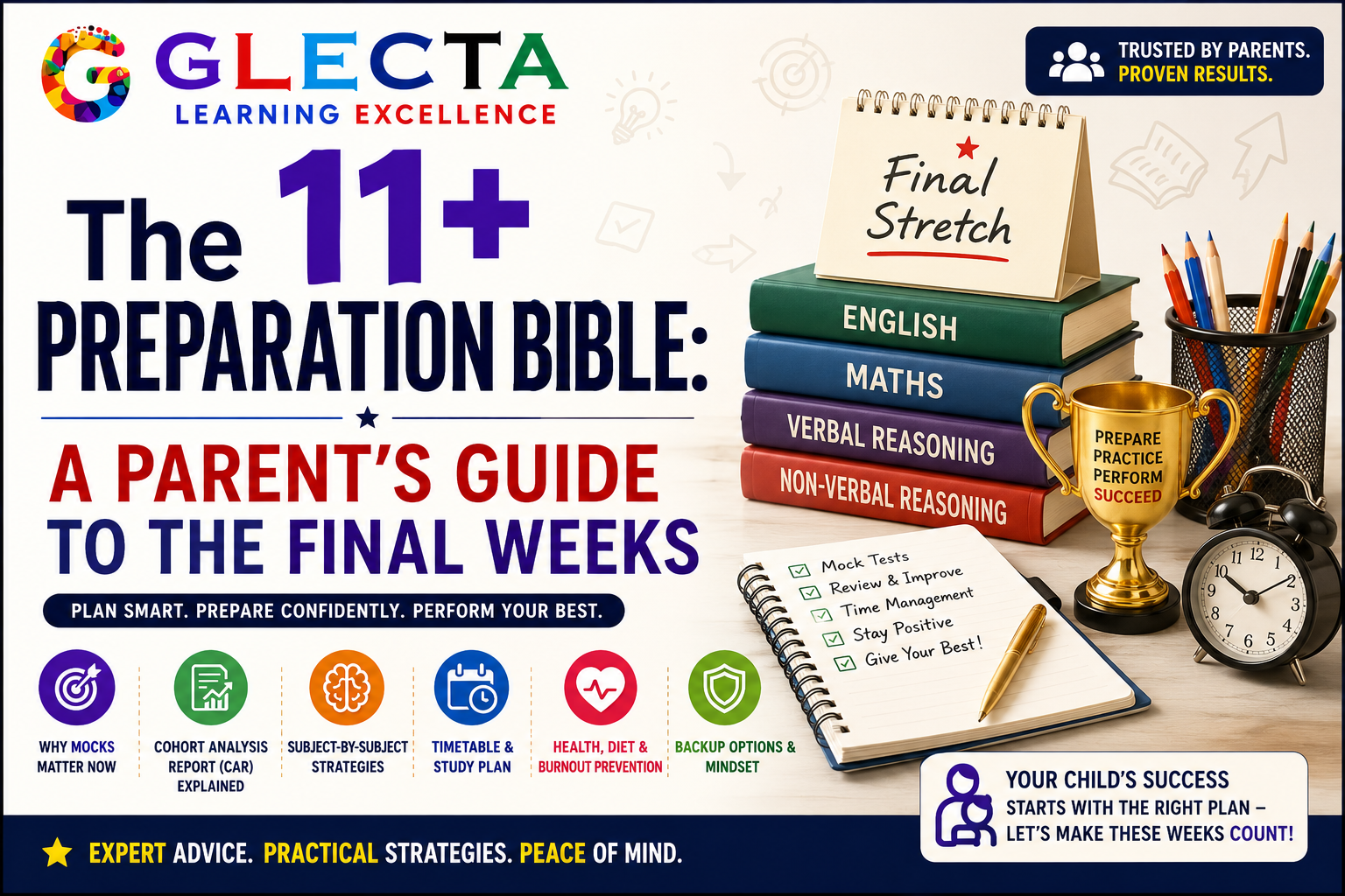 The Final Weeks Playbook: A Parent's Bible for the Last Stretch Before the 11+ Exams