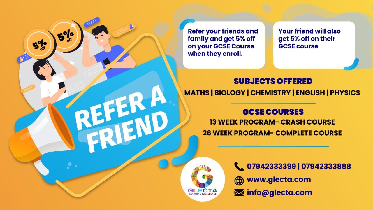 Referral program to earn £50